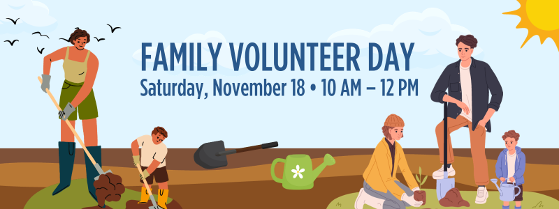 Family Volunteer Day - Mill River Park Collaborative